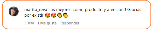 Comentarios de clientes ind #14