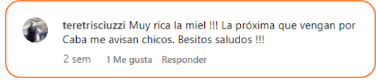 Comentarios de clientes ind #15